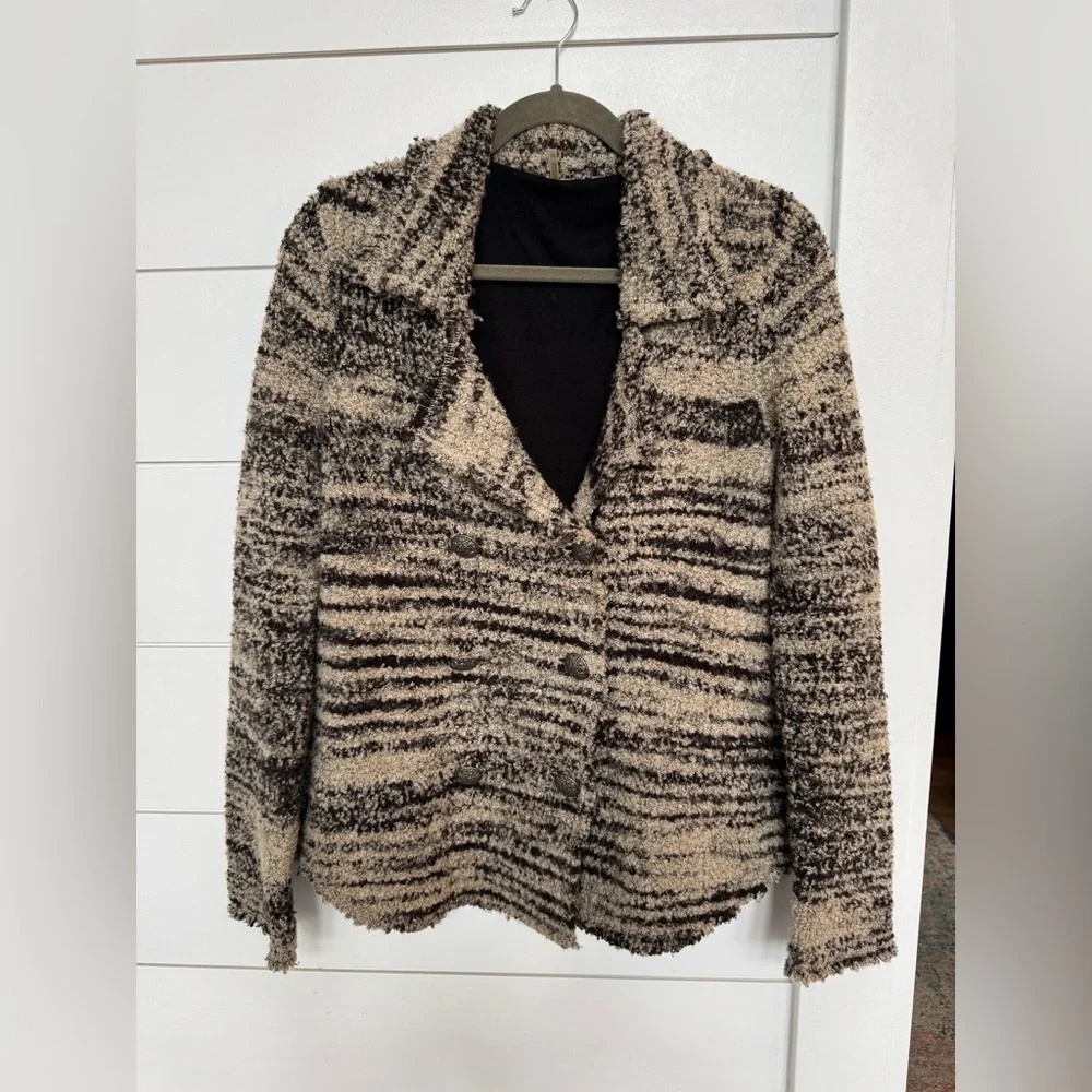 Free People Zebra Boucle Wool Blend Jacket
Size XS - Picture 2 of 8
